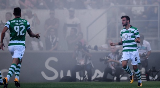 Sporting Lisbona, che doppietta Bruno Fernandes: stupendo il primo gol!