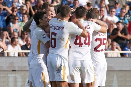 Atalanta-Roma 0-1,  vittoria giallorossa all'esordio: le immagini del gol di Kolarov