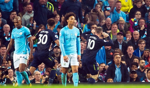 Premier League, Manchester City-Everton 1-1: Sterling risponde a Rooney