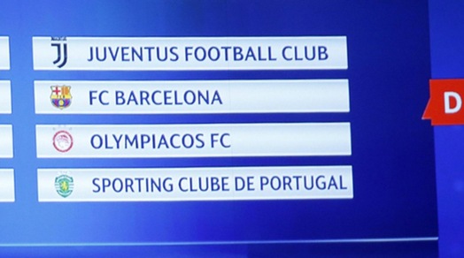 Champions League, il calendario della Juventus: le partite del gruppo D