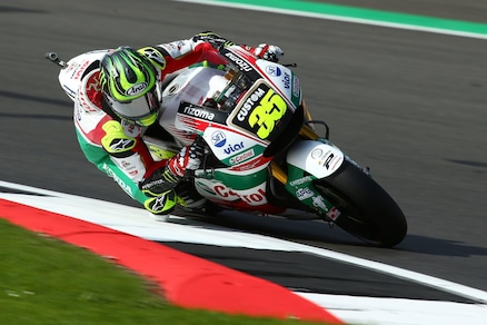 MotoGp Silverstone: Crutchlow balza in testa, Rossi 2°