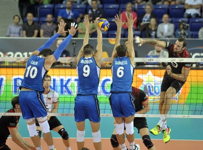 Volley: Europei, l'Italia contro la Germania si arrende al tie break