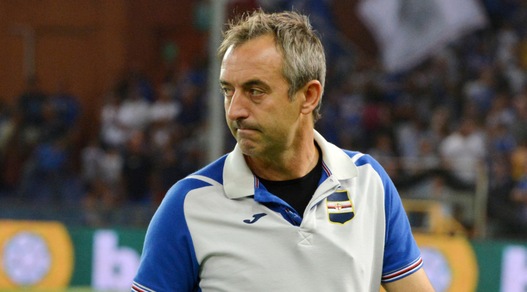 Sampdoria, Giampaolo diserta la conferenza. Vertice di mercato con Pradè