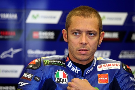 MotoGp Yamaha, Rossi: «Contento per la prima fila»