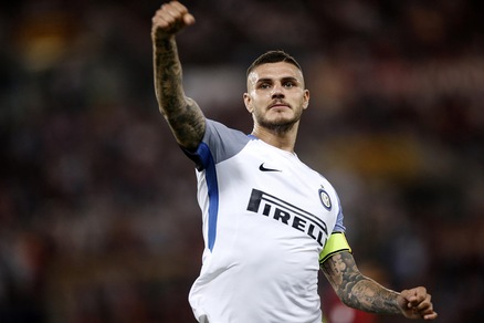 Roma-Inter 1-3, le immagini della doppietta di Icardi