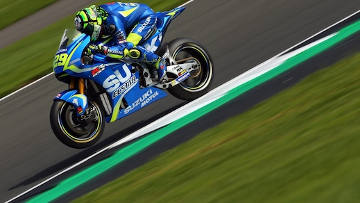 MotoGp Silverstone: Iannone il più veloce del Warm Up