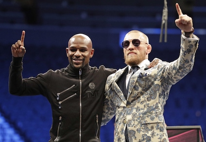 Mayweather, 350 milioni di dollari per battere McGregor