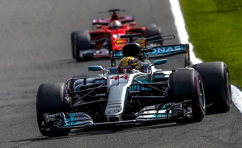 F1 Gp Spa: dominio Hamilton, Vettel 2°