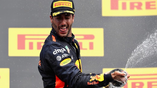 F1 Red Bull, Ricciardo: «Ho colto l'opportunità»