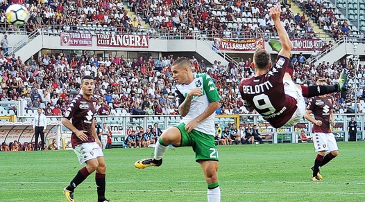 Pazzesco Belotti: il gol in rovesciata illumina il Grande Torino