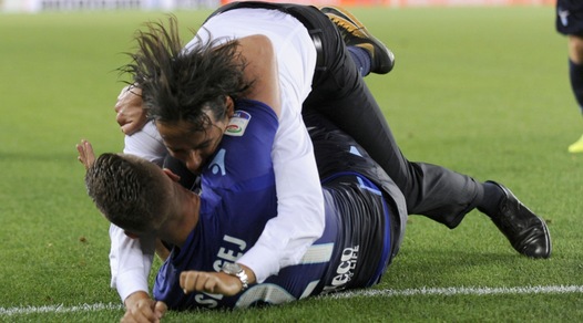 Lazio, Milinkovic superstar: gol e abbraccio con Inzaghi