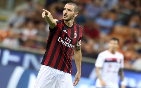 Bonucci: «Fascia di capitano a Donnarumma? Quando mi scade il contratto»