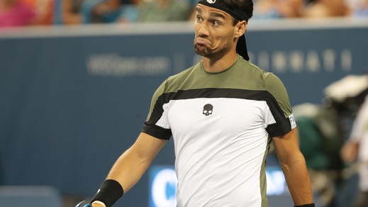 Us Open: Fognini meglio di Travaglia per i bookmaker