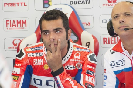 MotoGp Octo Pramac, Petrucci: «Ho avuto paura»