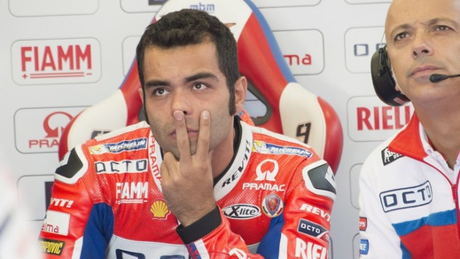 MotoGp Octo Pramac, Petrucci: «Ho avuto paura»