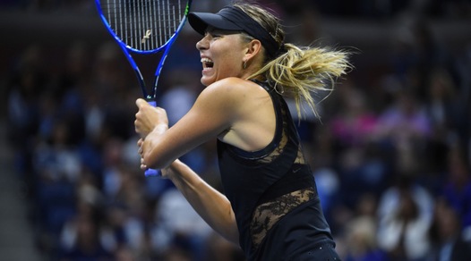Il ritorno di Maria Sharapova: pizzo e trasparenze agli Us Open