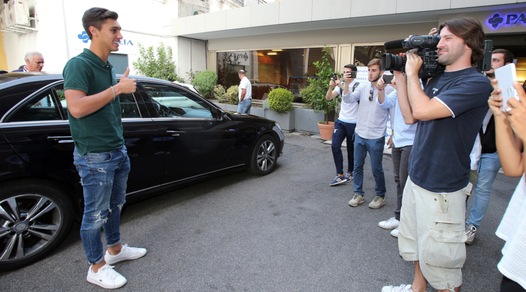 Lazio, Bruno Jordão a Roma per le visite mediche