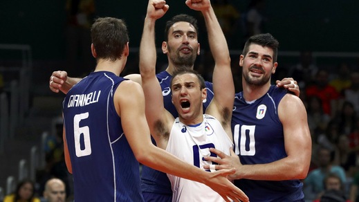 Europei volley: Belgio-Italia, azzurri avanti 1,49