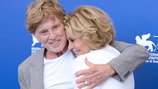 Robert Redford e Jane Fonda al Festival di Venezia