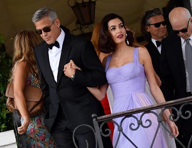 George Clooney e Amal incantano Venezia