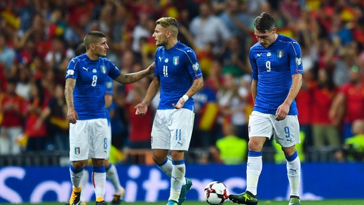 Spagna-Italia 3-0, gli azzurri crollano al Bernabeu