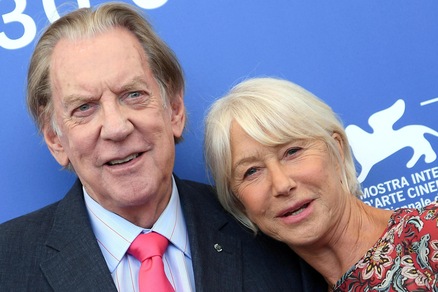 A Venezia sbarcano Donald Sutherland e Helen Mirren