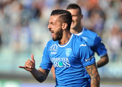 Serie B, Empoli-Bari 3-2: Caputo devastante, due gol e un assist
