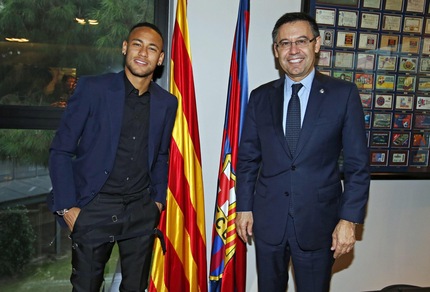 Barcellona, Bartomeu: «Che errore fidarsi di Neymar»