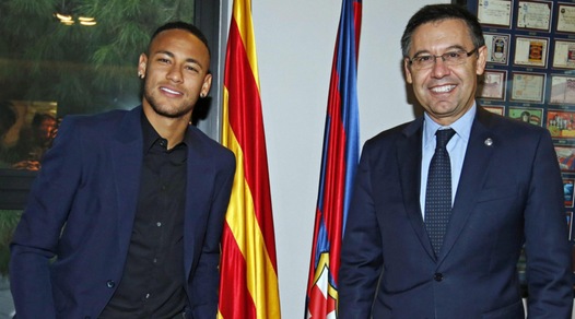 Barcellona, Bartomeu: «Che errore fidarsi di Neymar»