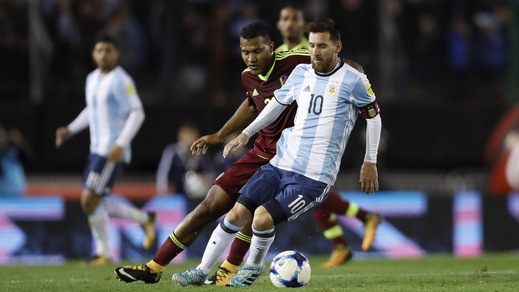 Argentina-Venezuela 1-1: Feltscher risponde a Murillo