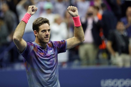 Tennis, Us Open: Del Potro boom, il trionfo crolla da 25,00 a 2,65