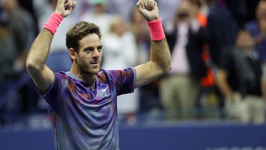 Tennis, Us Open: Del Potro boom, il trionfo crolla da 25,00 a 2,65