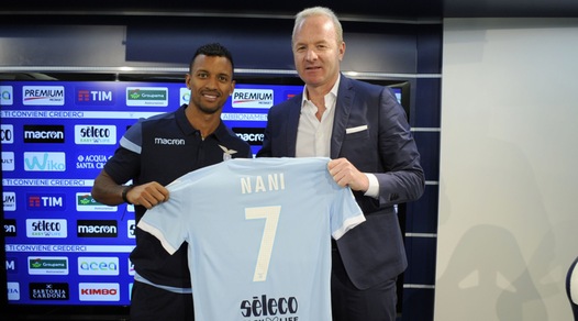 Lazio, Tare presenta Nani, Jordao e Neto