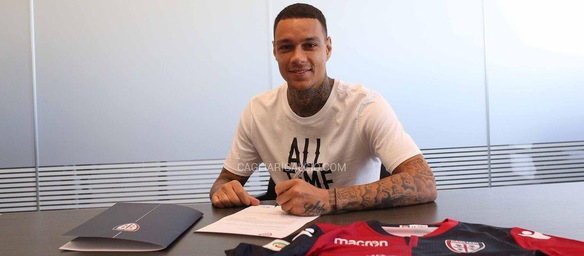 Serie A Cagliari, personalizzato per van der Wiel