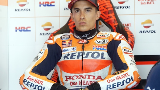 MotoGp San Marino, Marquez: «La caduta non mi preoccupa»