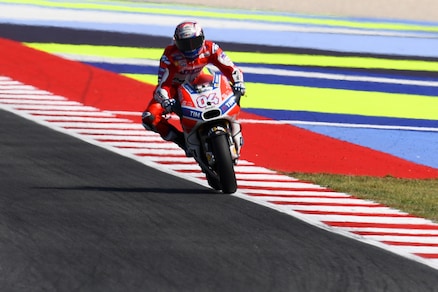 MotoGp San Marino, Dovizioso in testa nelle ultime libere