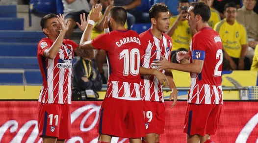 Atletico Madrid corsaro: 5-1 al Las Palmas