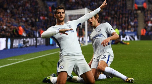 Premier League, Morata-Kante: il Chelsea vince 2-1 a Leicester