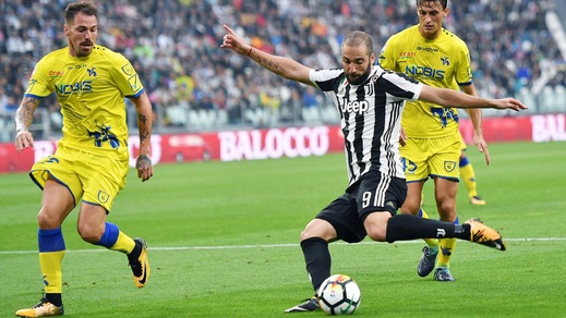 Serie A Juventus-Chievo 3-0, il tabellino