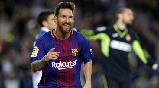 Barcellona-Espanyol 5-0: tripletta di Messi