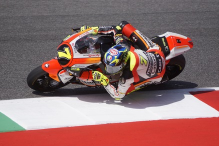 Moto2 San Marino, Baldassarri guida il warm up