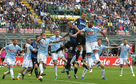 Serie A Inter-Spal 2-0, il tabellino
