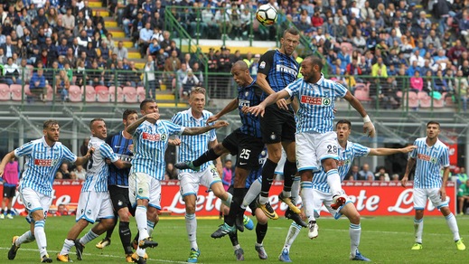 Serie A Inter-Spal 2-0, il tabellino