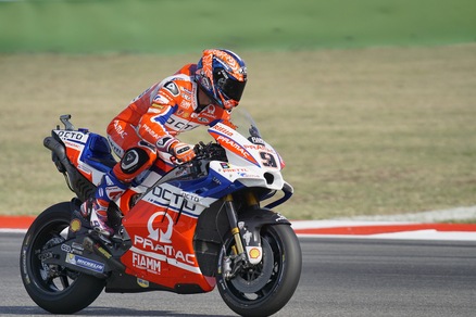 MotoGp San Marino, Petrucci: «Contento del podio, ma sognavo di vincere»