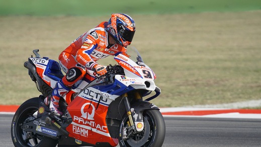 MotoGp San Marino, Petrucci: «Contento del podio, ma sognavo di vincere»