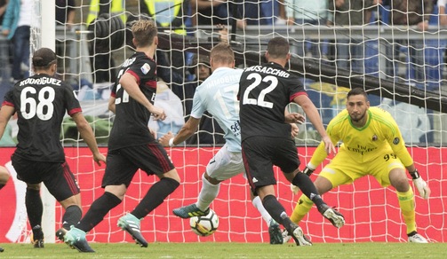 Serie A Lazio-Milan 4-1, il tabellino