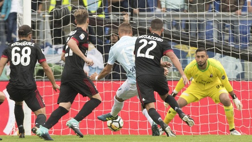Serie A Lazio-Milan 4-1, il tabellino