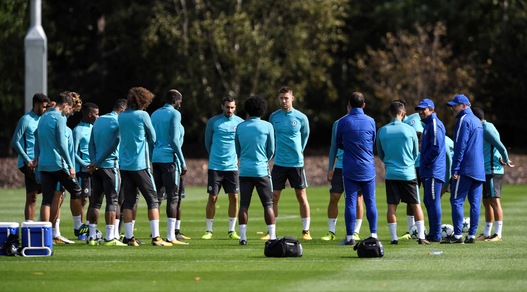 Chelsea, tutti a rapporto da Conte per la prima di Champions