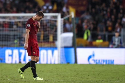 Roma, Dzeko: «Si sentono le assenze di Totti e Salah»