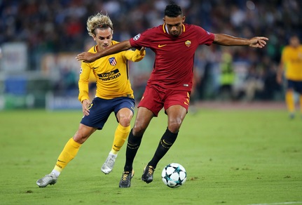Roma, Juan Jesus prende in giro Griezmann: «Il girone non ti piace più»